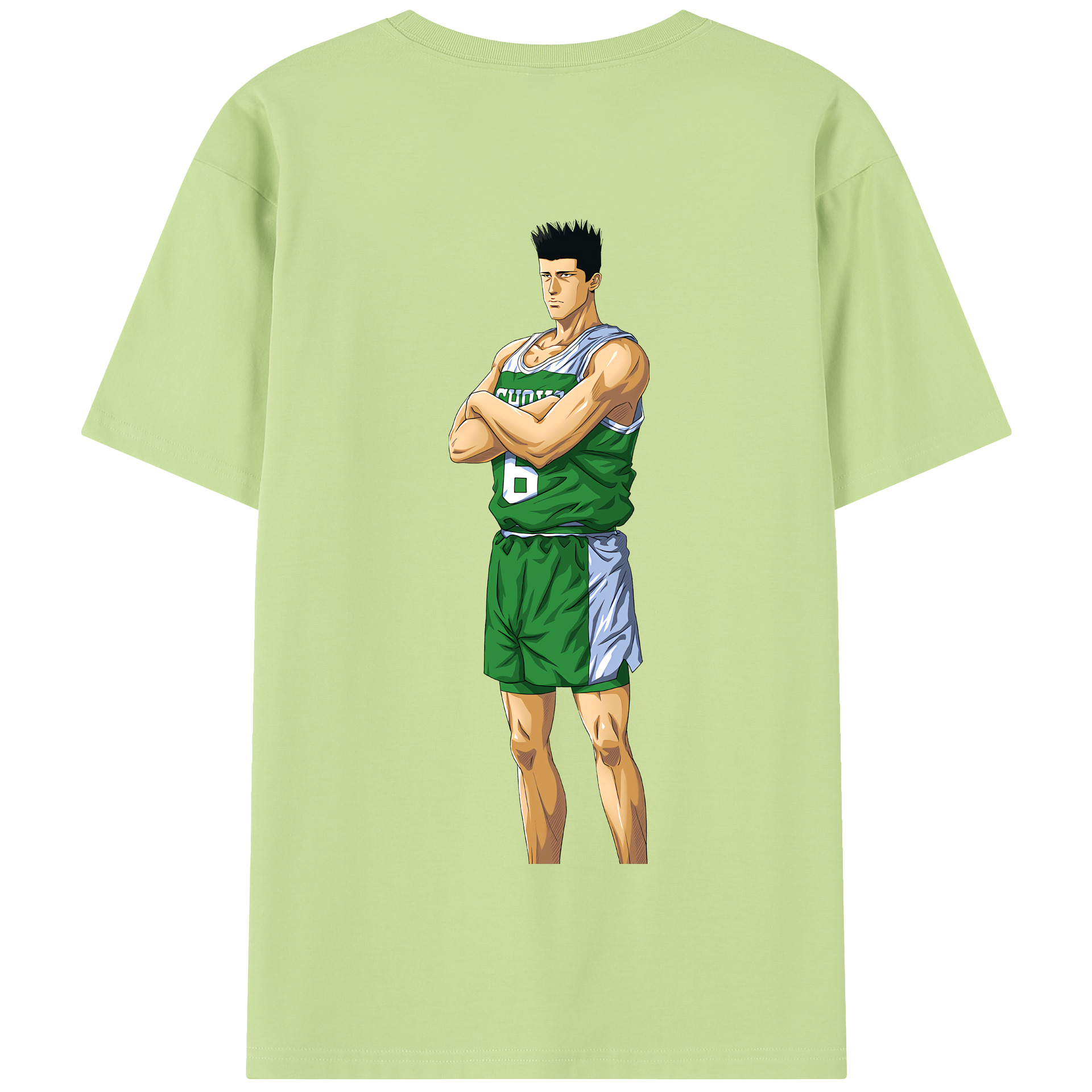 SLAM DUNK／スラムダンク 綿100％半袖Tシャツ（背面プリント）